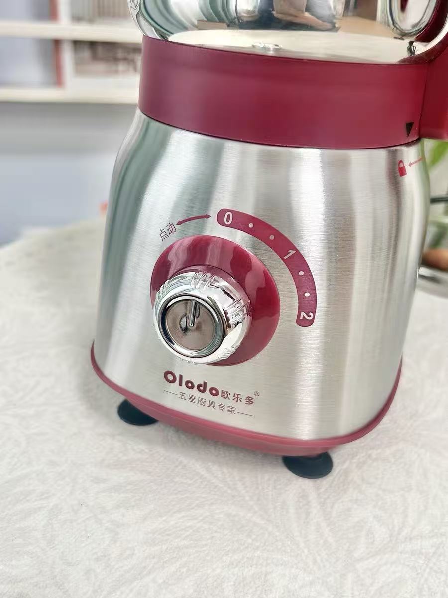 Olodo 2-in-1 Electric Grinder & Juice Blender - 316 Stainless Steel | 600g Capacity | Ghana