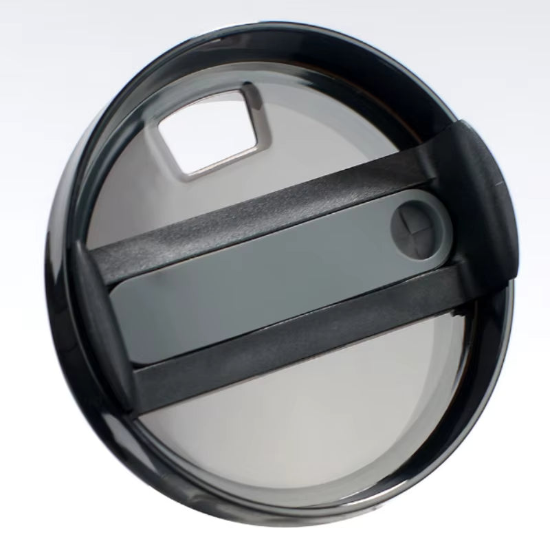 40oz Stainless Steel Vacuum Tumbler with Handle - 12 Hour Insulation | Travel Coffee Mug