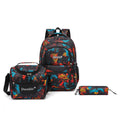 Durable 3-Piece School Bag Set - Backpack, Lunch Bag & Pencil Case