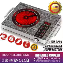 Professional Induction Cooker 3500W - Touch Control Hot Plate with Timer | Model JWS-008