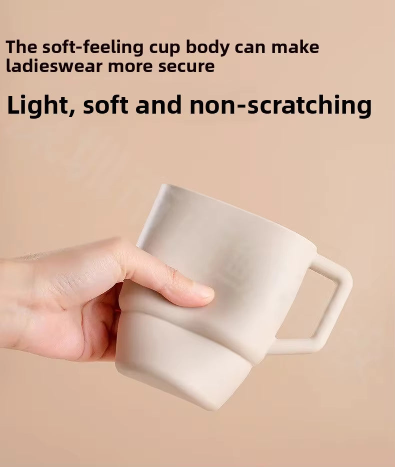 290ml Silicone Baby Cup with Handle - BPA-Free Kids Drinkware | Ages 0-12+