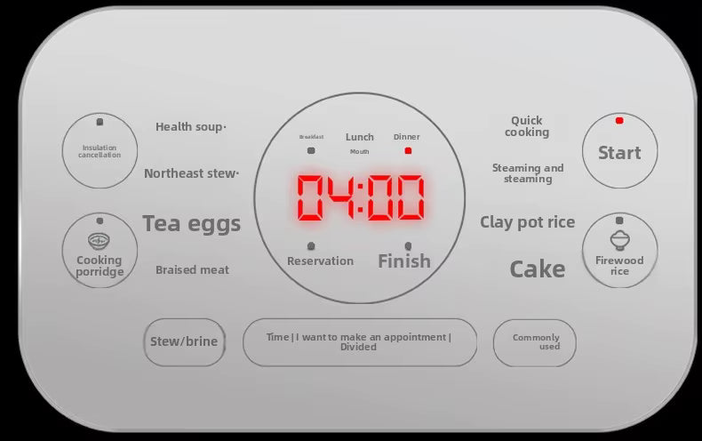 SUPOR Luxury Smart Rice Cooker 5L - 16 Functions with LCD & 24Hr Timer | Model SF50FC973