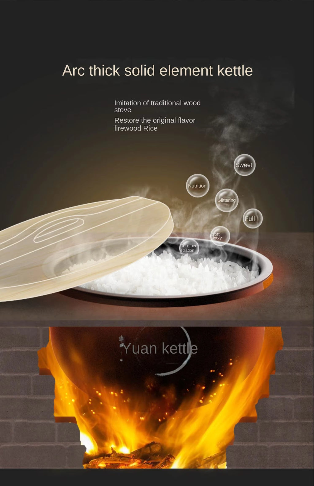 Little Bear Smart Rice Cooker - Microcomputer Control (2L/3L) | Perfect Rice Every Time