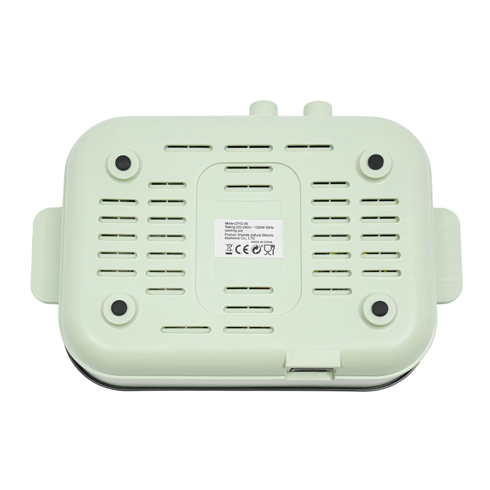 2-in-1 Electric Hot Pot & Grill 1300W - Dual Temperature Control Cooker | 1.2L Capacity