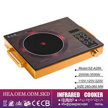 Professional Induction Cooker 3500W - Touch Control Hot Plate with Timer | Model JWS-008