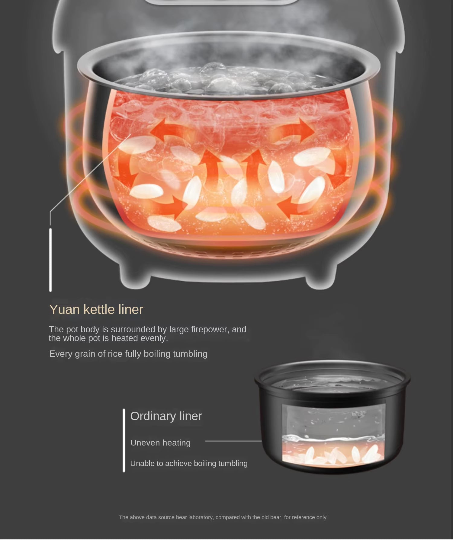 Little Bear Smart Rice Cooker - Microcomputer Control (2L/3L) | Perfect Rice Every Time