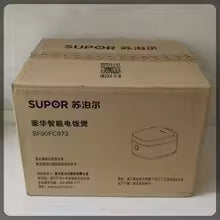 SUPOR Luxury Smart Rice Cooker 5L - 16 Functions with LCD & 24Hr Timer | Model SF50FC973