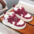 Kids High-Top Sneakers - Classic Basketball Style Shoes