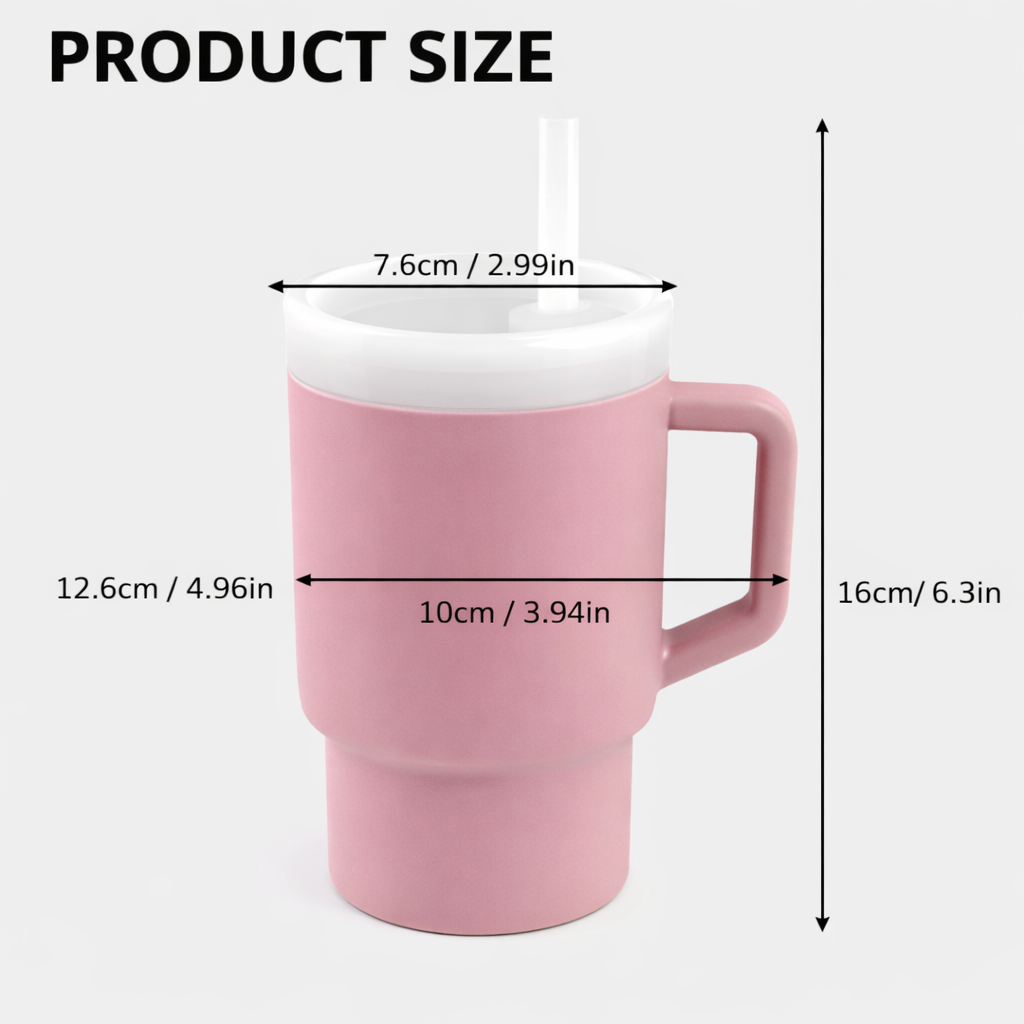 290ml Silicone Baby Cup with Handle - BPA-Free Kids Drinkware | Ages 0-12+