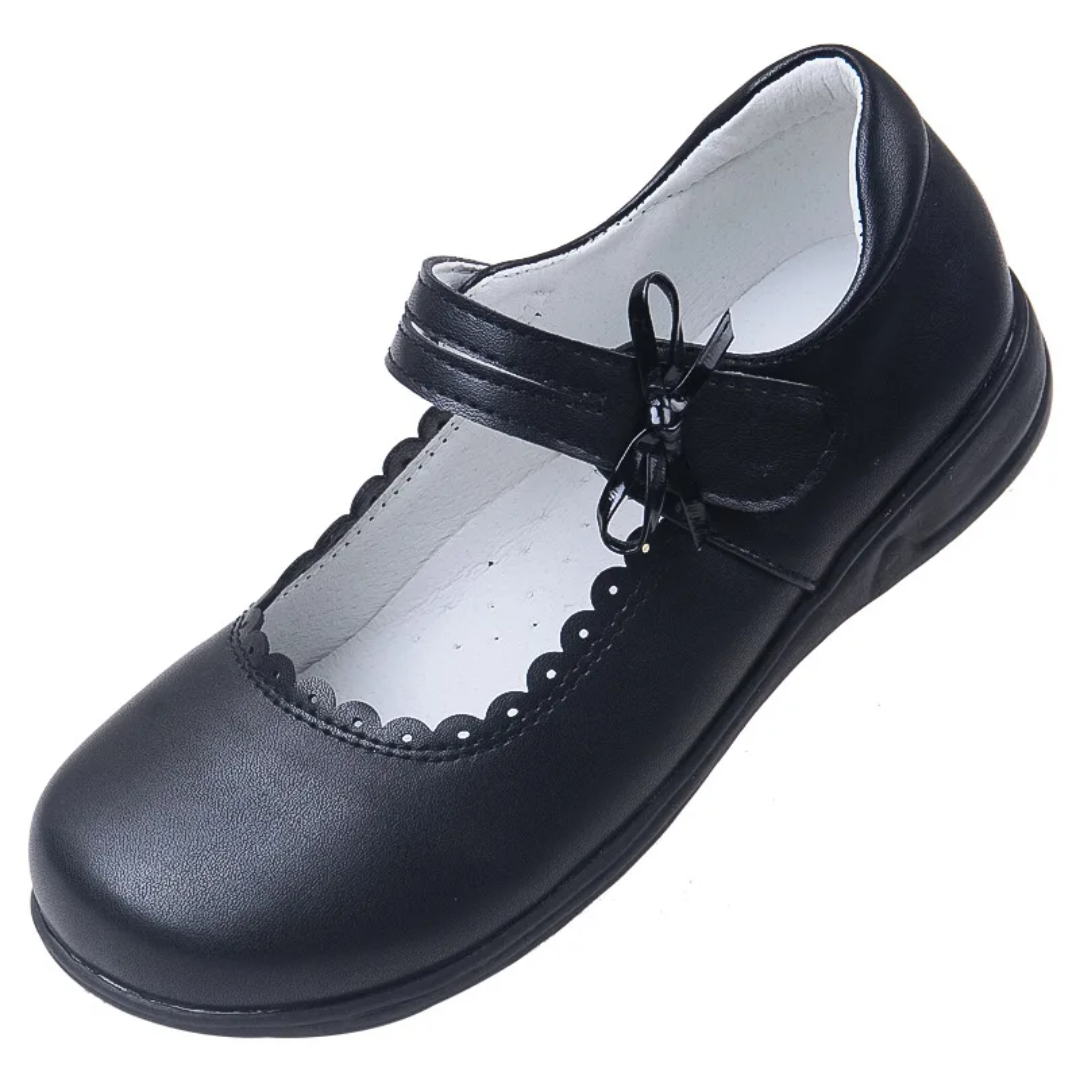 Girls Black Mary Jane School Shoes - Classic Dress Shoes