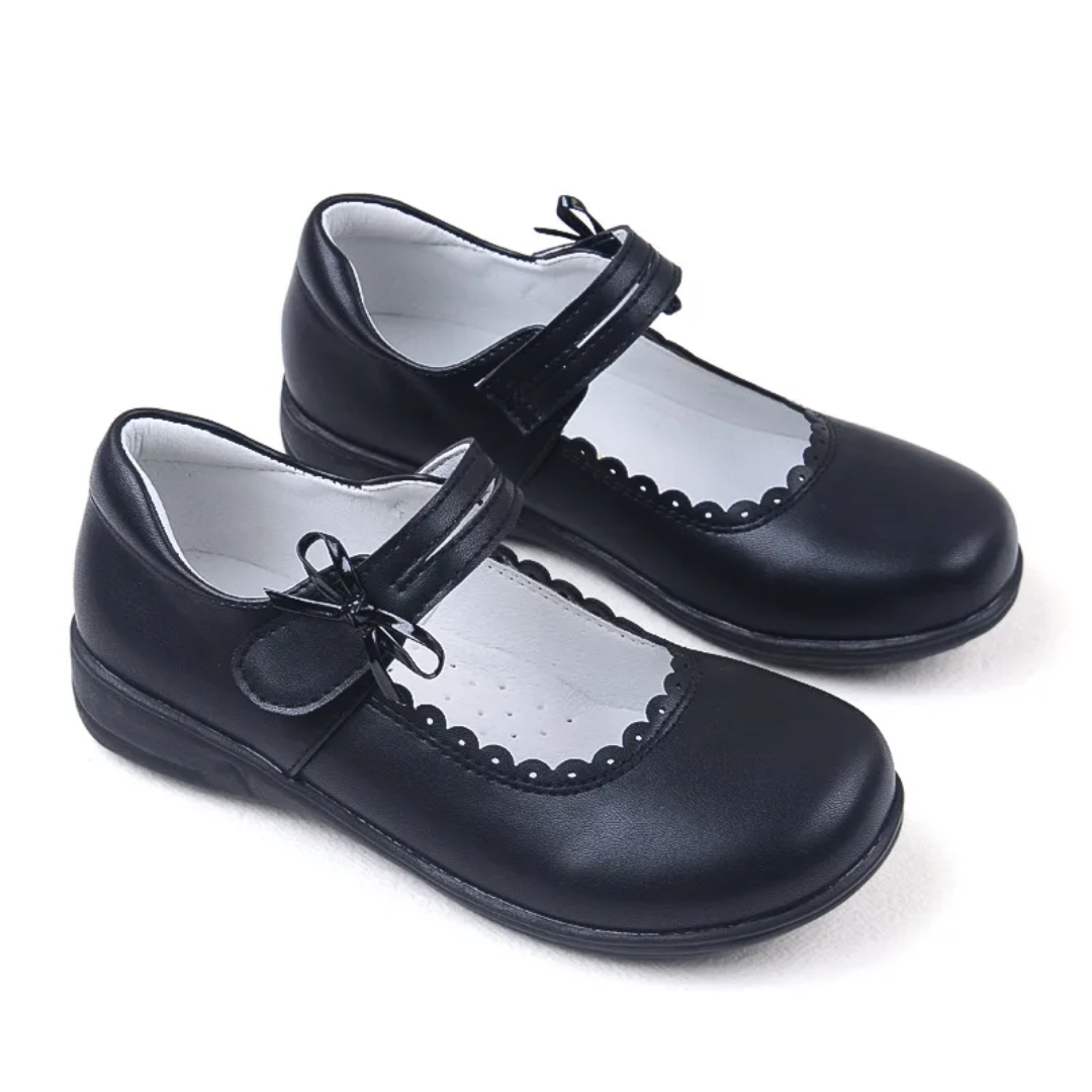 Girls Black Mary Jane School Shoes - Classic Dress Shoes